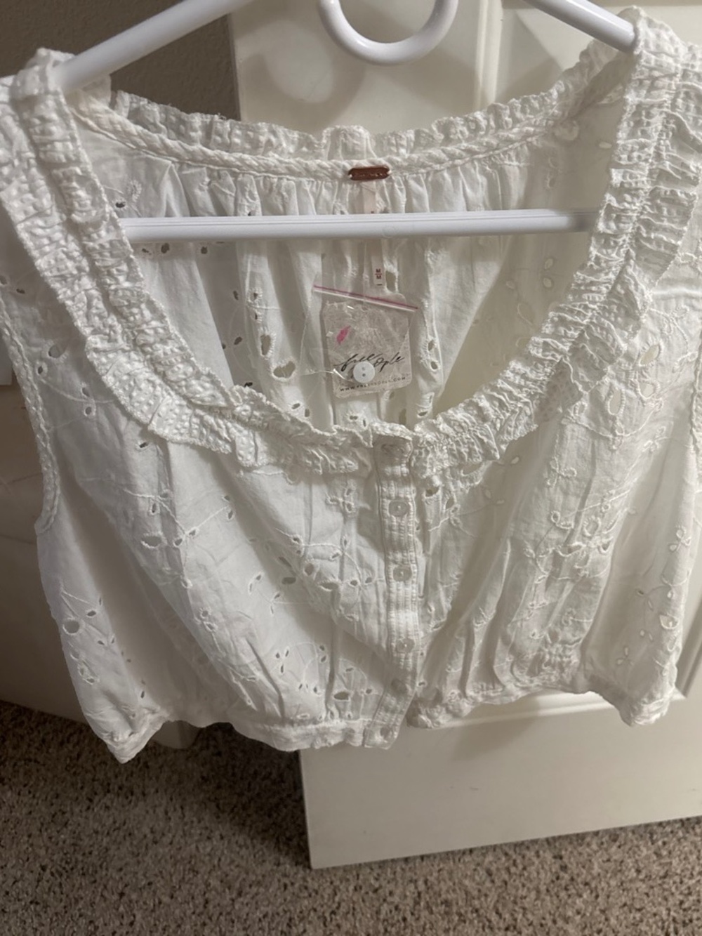 Free people blouse nwt medium